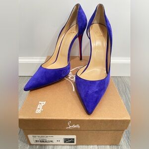 Christian Louboutin Vibrant Blue Heels